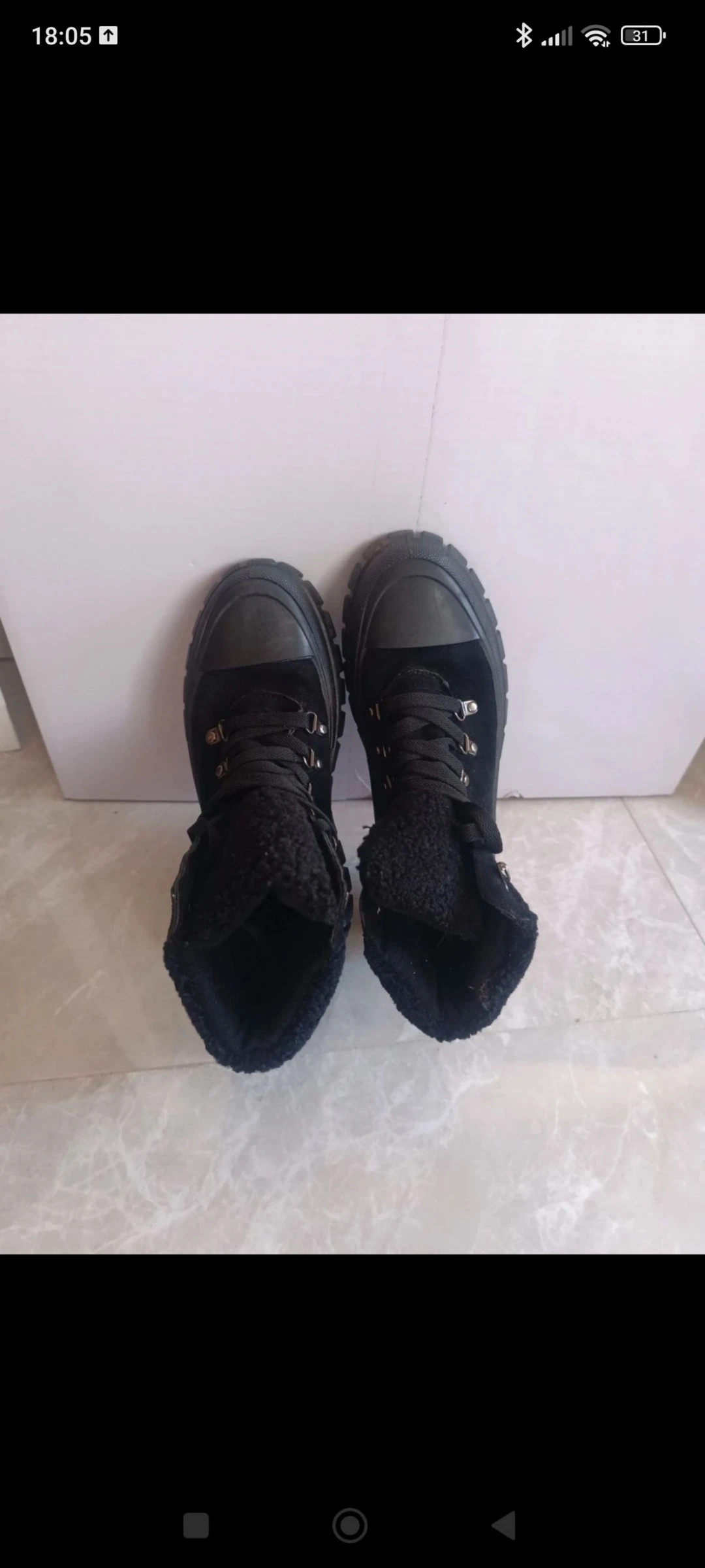 Zapatillas bota talla 39